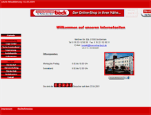 Tablet Screenshot of bueroshop-beck.de